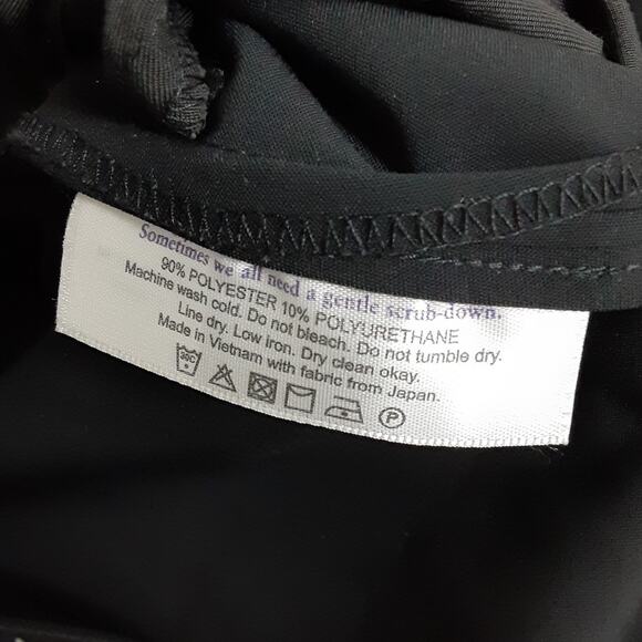 MM Lafleur O'Hare Boyfriend Blazer Black Everyday Crepe Double Breasted Womens 6 - Picture 7 of 12